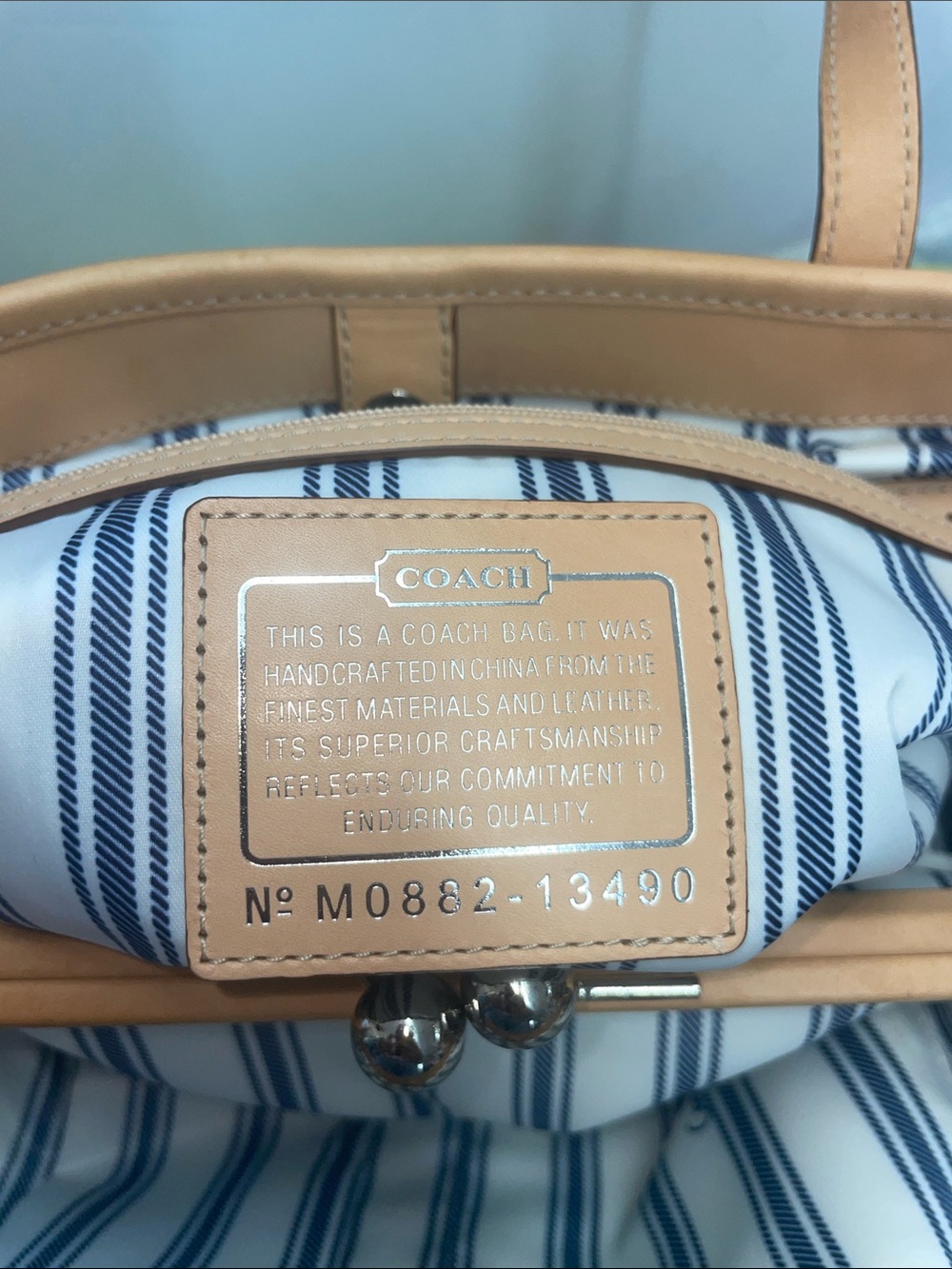 Coach ‘Hamptons’ 10th Anniversary Archive Shoulder Bag - Picture 16 of 16
